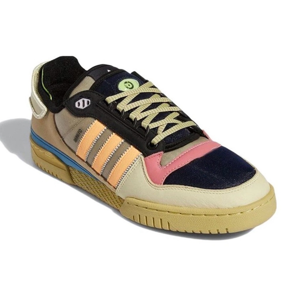Adidas Forum Powerphase × Bad Bunny "Benito" Sneakers Multicolor Men’s Size 14